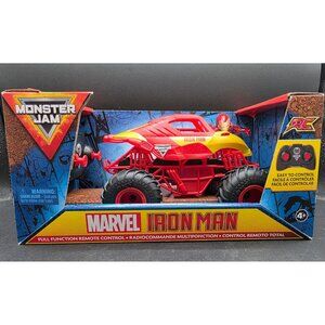 Marvel Monster Jam Iron Man Remote-Control 1:24 Scale Truck RC Powered 2.4GHz